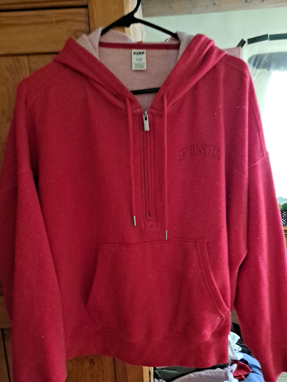 PINK Victoria's Secret Light Pink Cozy Pullover